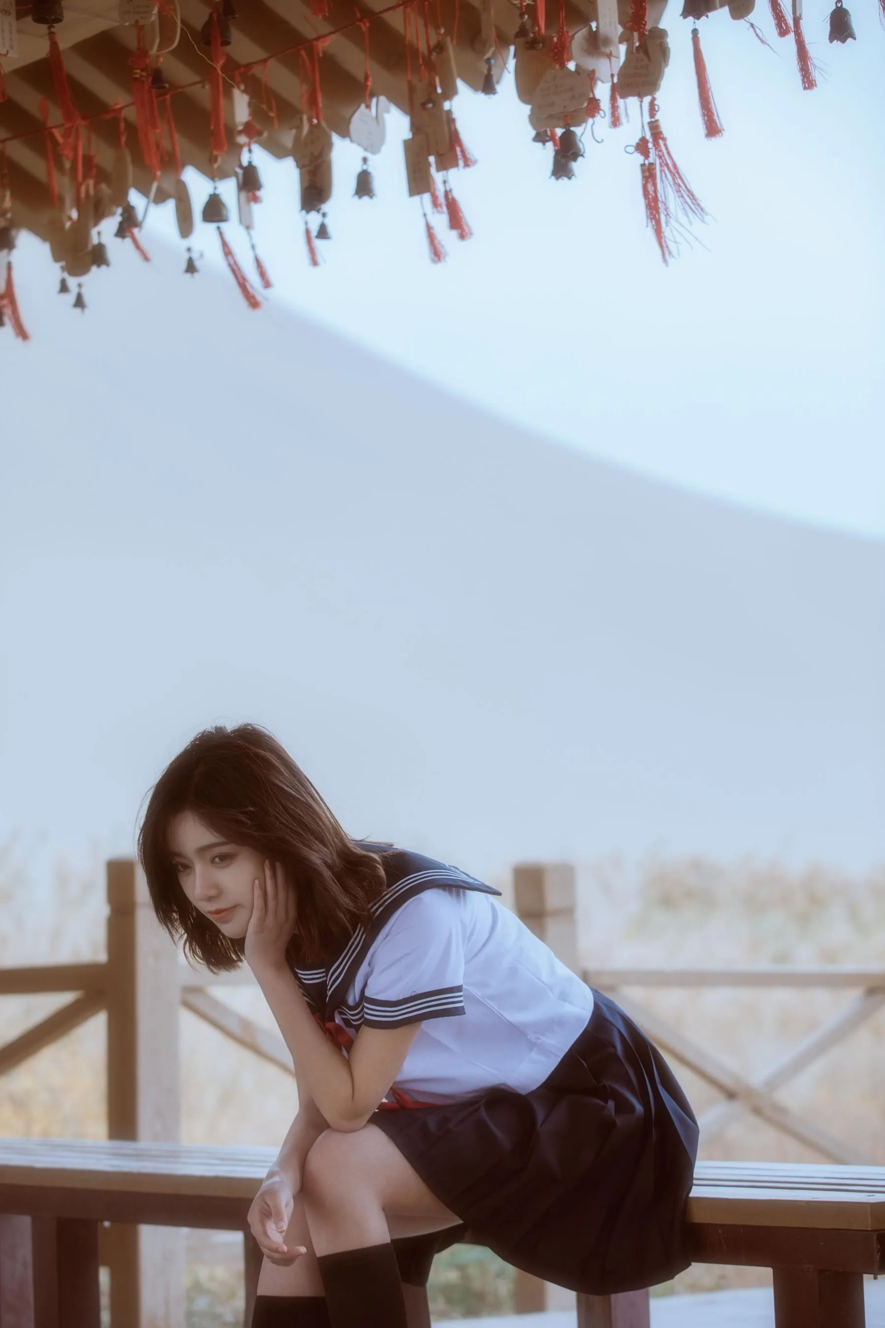 [艺图语] 2022.05.14 沙漠JK 佳佳 [24P]插图9